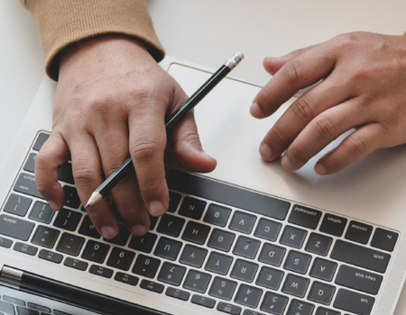 man on laptop