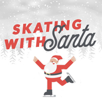 Skating with Santa