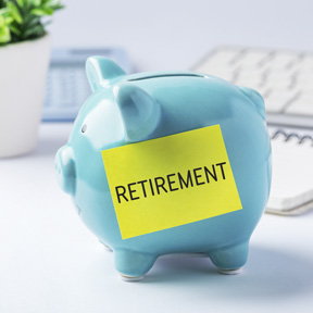 retirement piggy bank